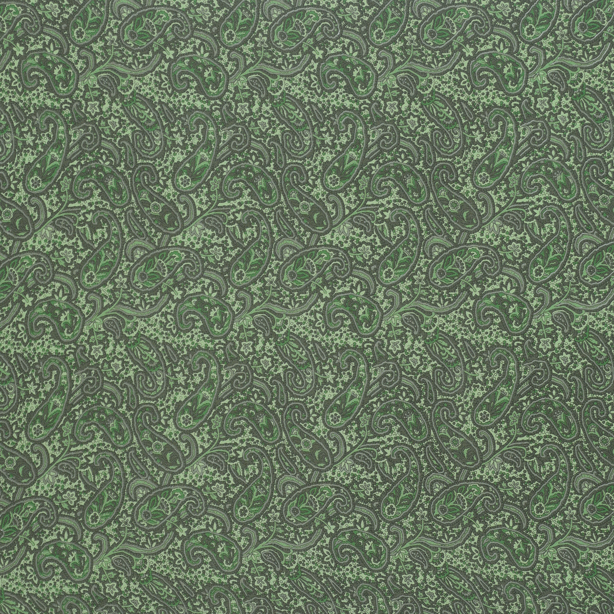 Green Paisley