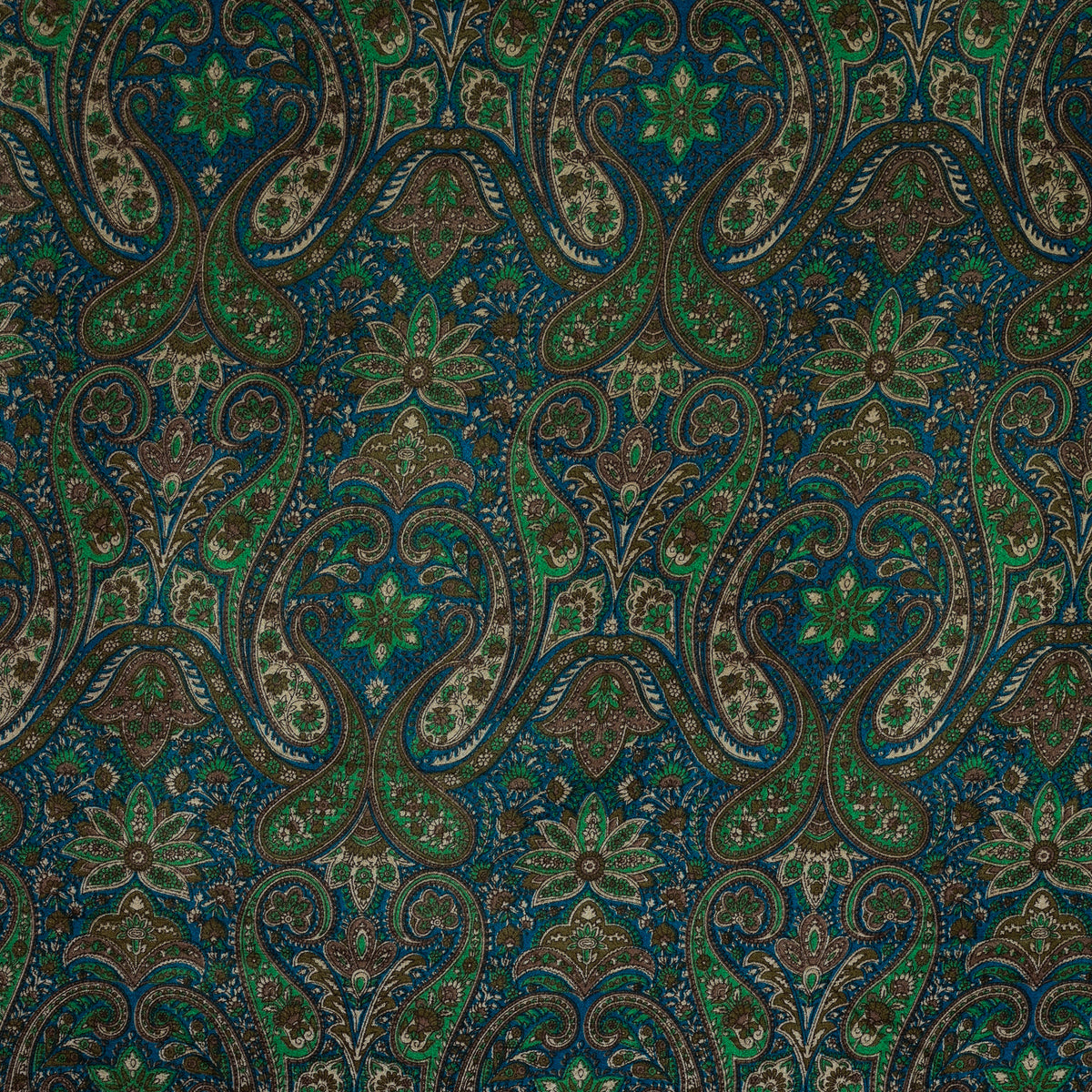 Green Paisley