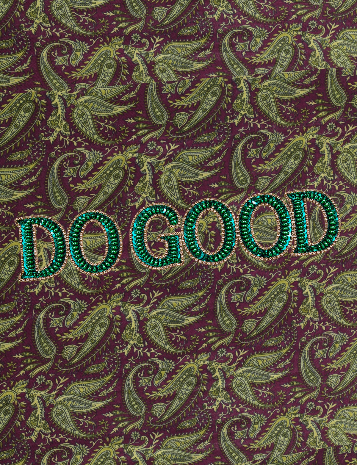 Structured DO GOOD work tote bag featuring embroidered appliqué lettering on the front, double padded shoulder handles and an internal zippered pocket.