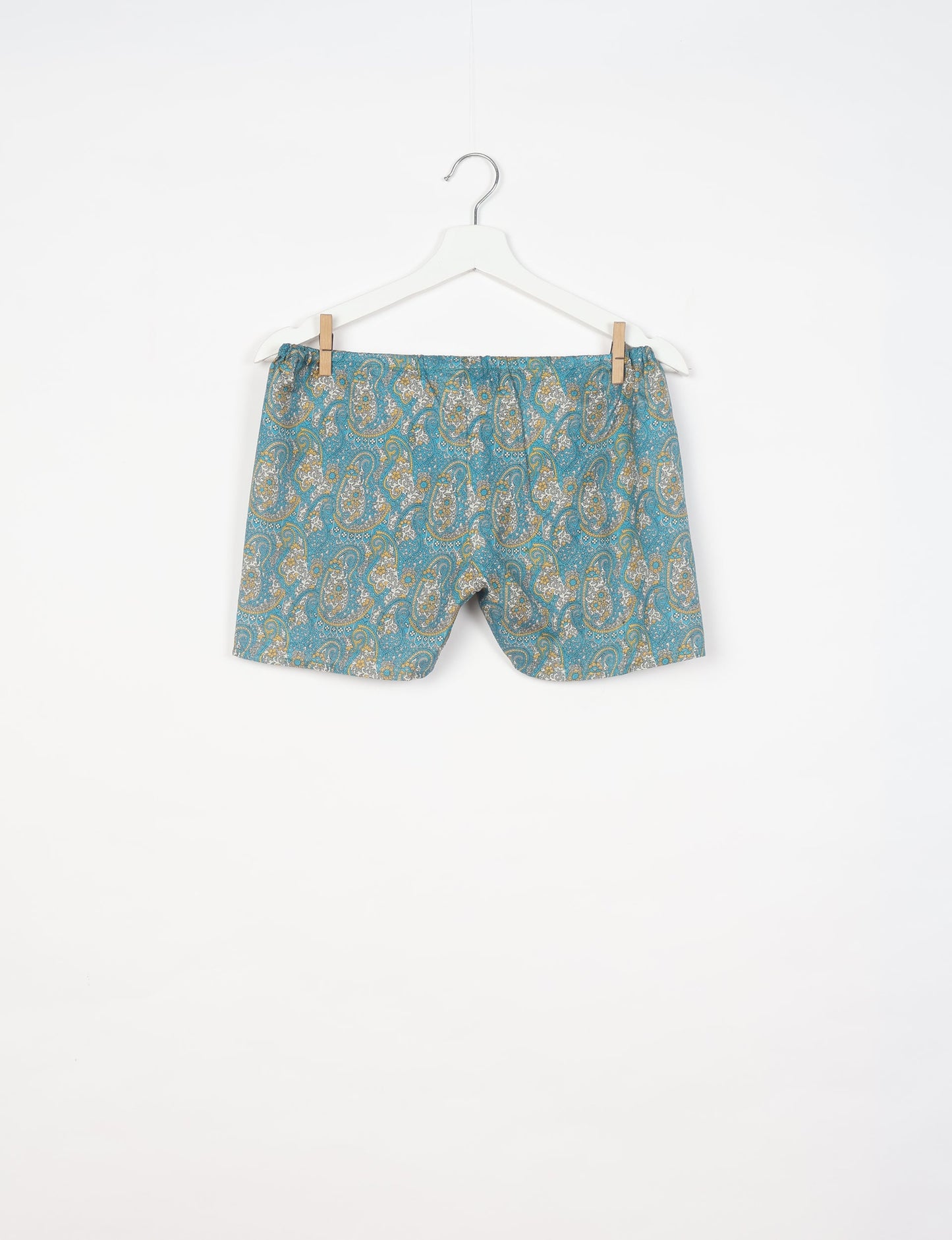 Elevate your wardrobe with our eco-friendly shorts. The all-around elastic waist and drawstring tie provide comfort and style. Crafted with ethical and sustainable practices, these shorts redefine green fashion, making them a perfect addition to your conscious clothing collection.