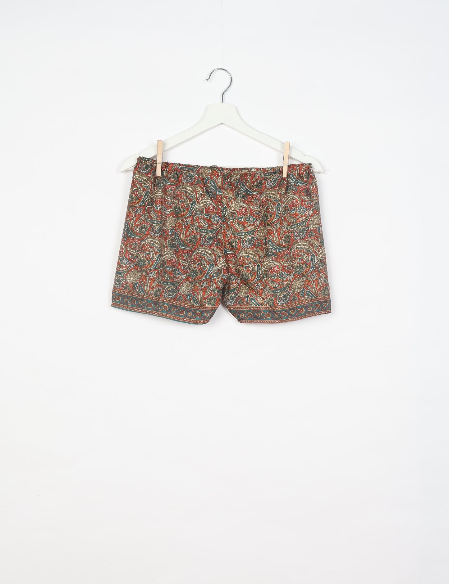 Elevate your wardrobe with our eco-friendly shorts. The all-around elastic waist and drawstring tie provide comfort and style. Crafted with ethical and sustainable practices, these shorts redefine green fashion, making them a perfect addition to your conscious clothing collection.