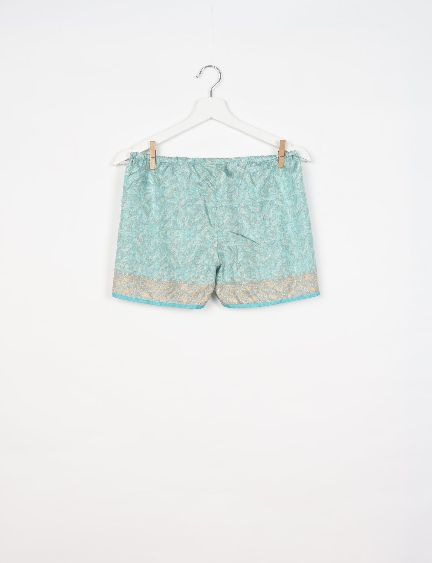 Elevate your wardrobe with our eco-friendly shorts. The all-around elastic waist and drawstring tie provide comfort and style. Crafted with ethical and sustainable practices, these shorts redefine green fashion, making them a perfect addition to your conscious clothing collection.