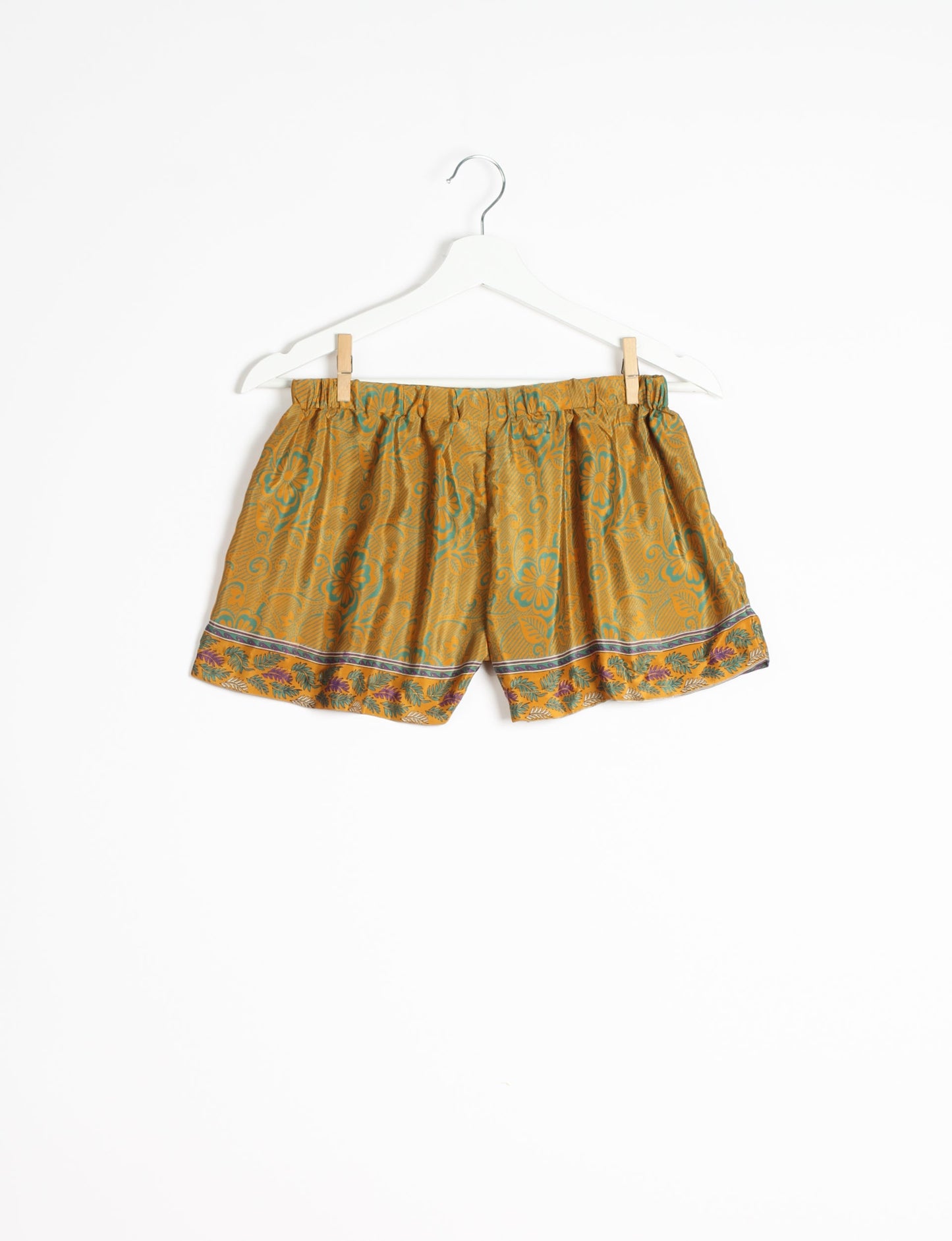 Elevate your wardrobe with our eco-friendly shorts. The all-around elastic waist and drawstring tie provide comfort and style. Crafted with ethical and sustainable practices, these shorts redefine green fashion, making them a perfect addition to your conscious clothing collection.