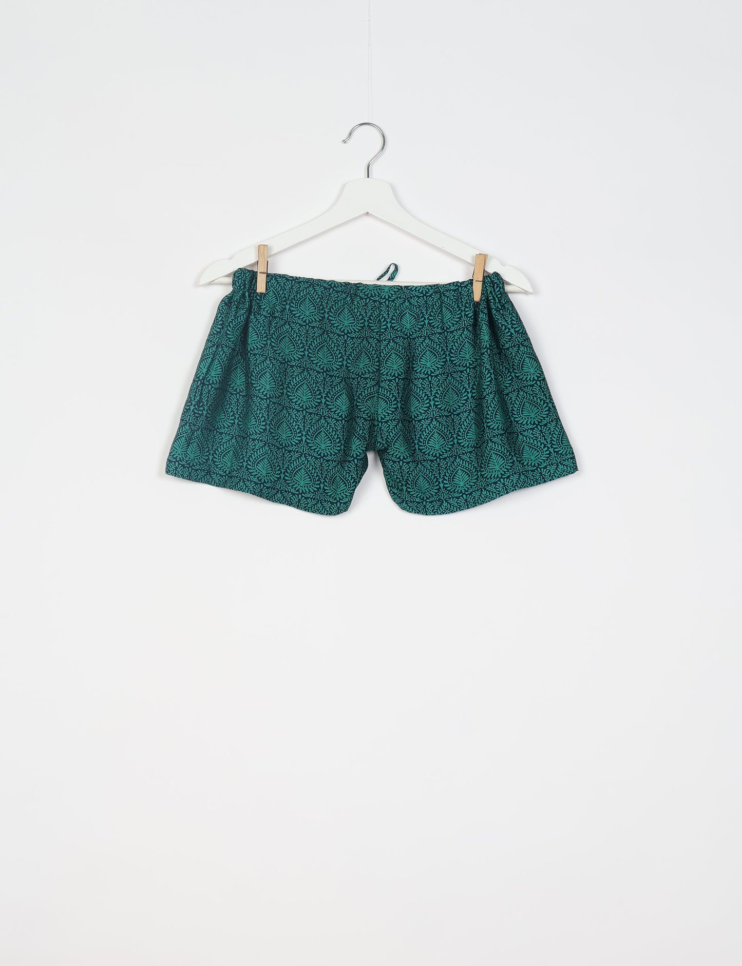 Elevate your wardrobe with our eco-friendly shorts. The all-around elastic waist and drawstring tie provide comfort and style. Crafted with ethical and sustainable practices, these shorts redefine green fashion, making them a perfect addition to your conscious clothing collection.