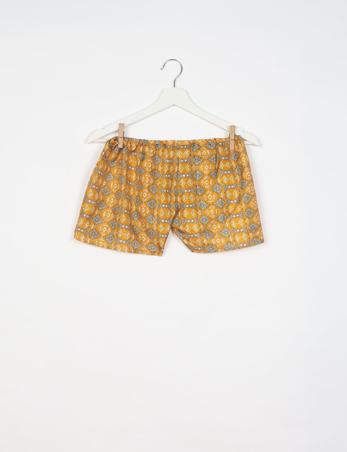 Elevate your wardrobe with our eco-friendly shorts. The all-around elastic waist and drawstring tie provide comfort and style. Crafted with ethical and sustainable practices, these shorts redefine green fashion, making them a perfect addition to your conscious clothing collection.