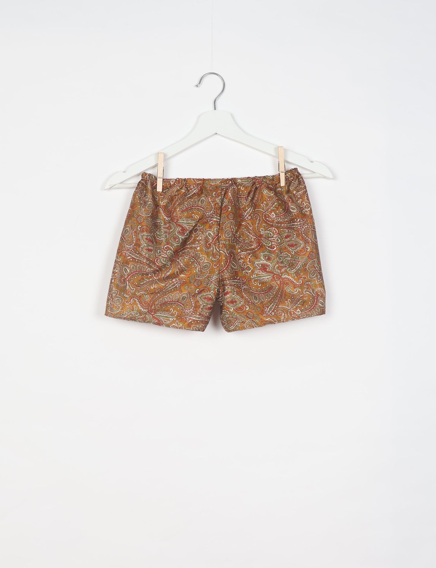 Elevate your wardrobe with our eco-friendly shorts. The all-around elastic waist and drawstring tie provide comfort and style. Crafted with ethical and sustainable practices, these shorts redefine green fashion, making them a perfect addition to your conscious clothing collection.