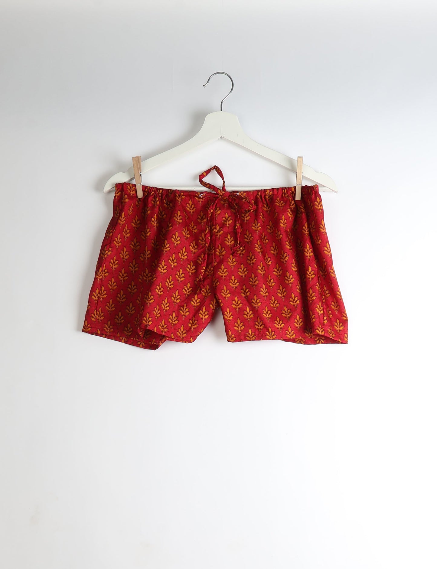 Sleep in eco-friendly luxury with our PJ Set Short. Made for the conscious consumer, these pajamas contribute to zero waste and sustainable practices. The cami top, adorned with delicate eyelash lace and cut on the bias, pairs seamlessly with the comfy shorts featuring an elasticated waist and drawstring tie.