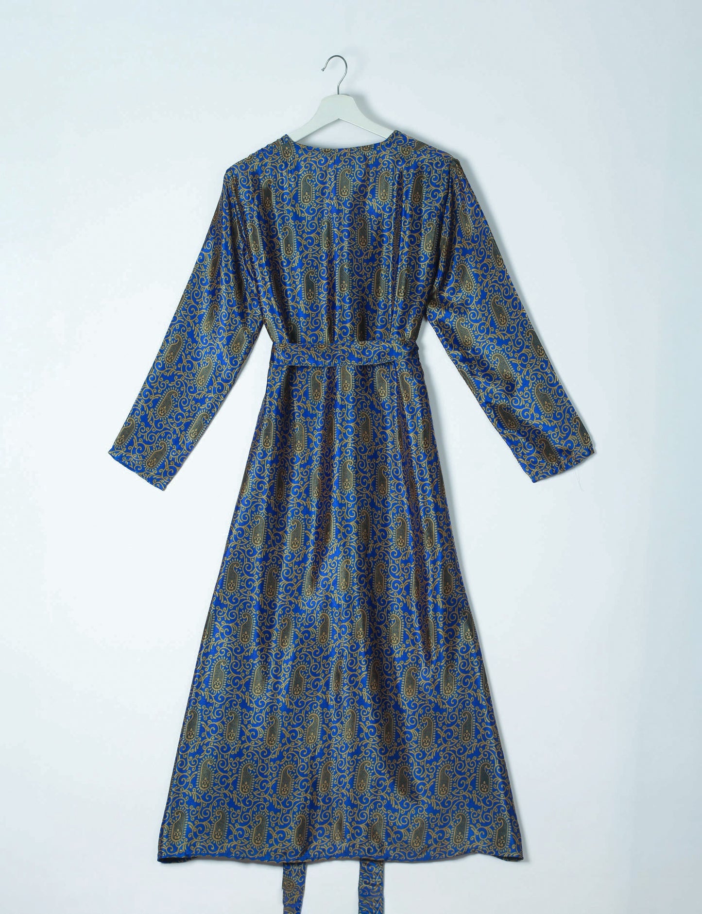 Beach Robe - Grey Floral