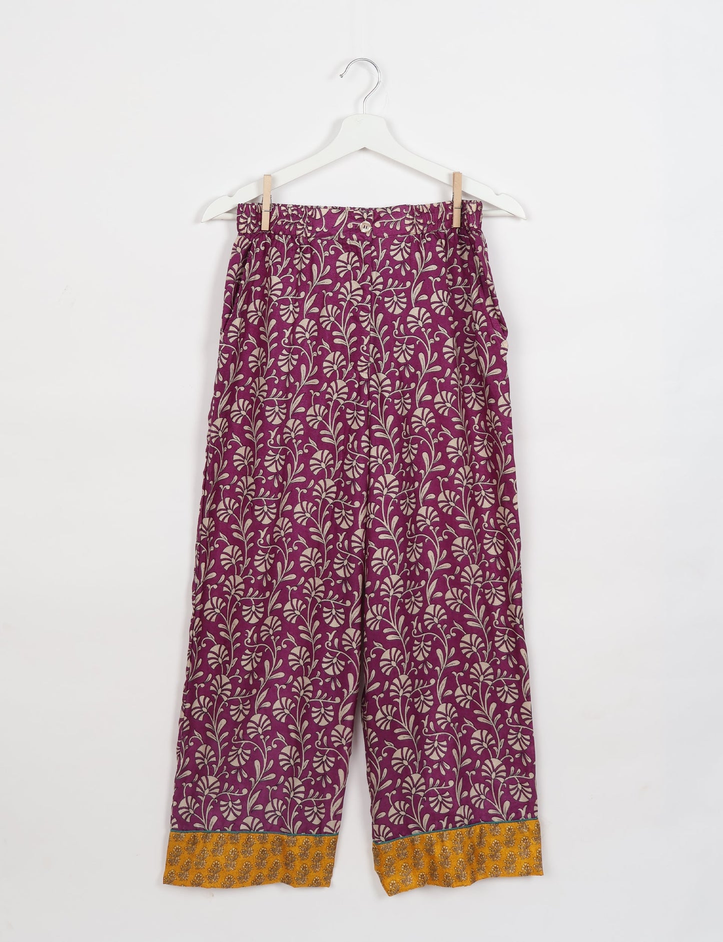 Pj Set Long With Long Sleeves - Purple Floral