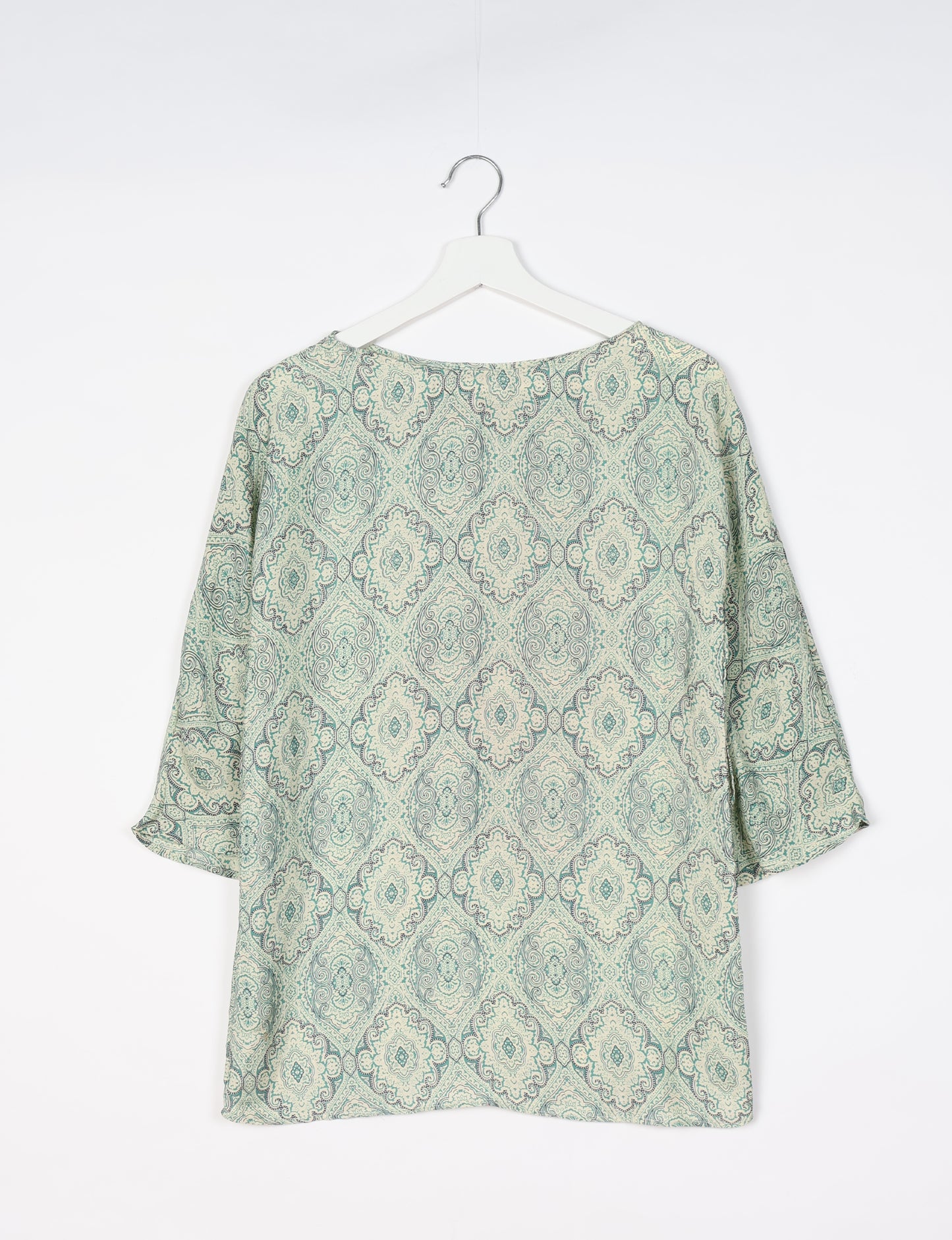 Belt Top - Yellow Paisley