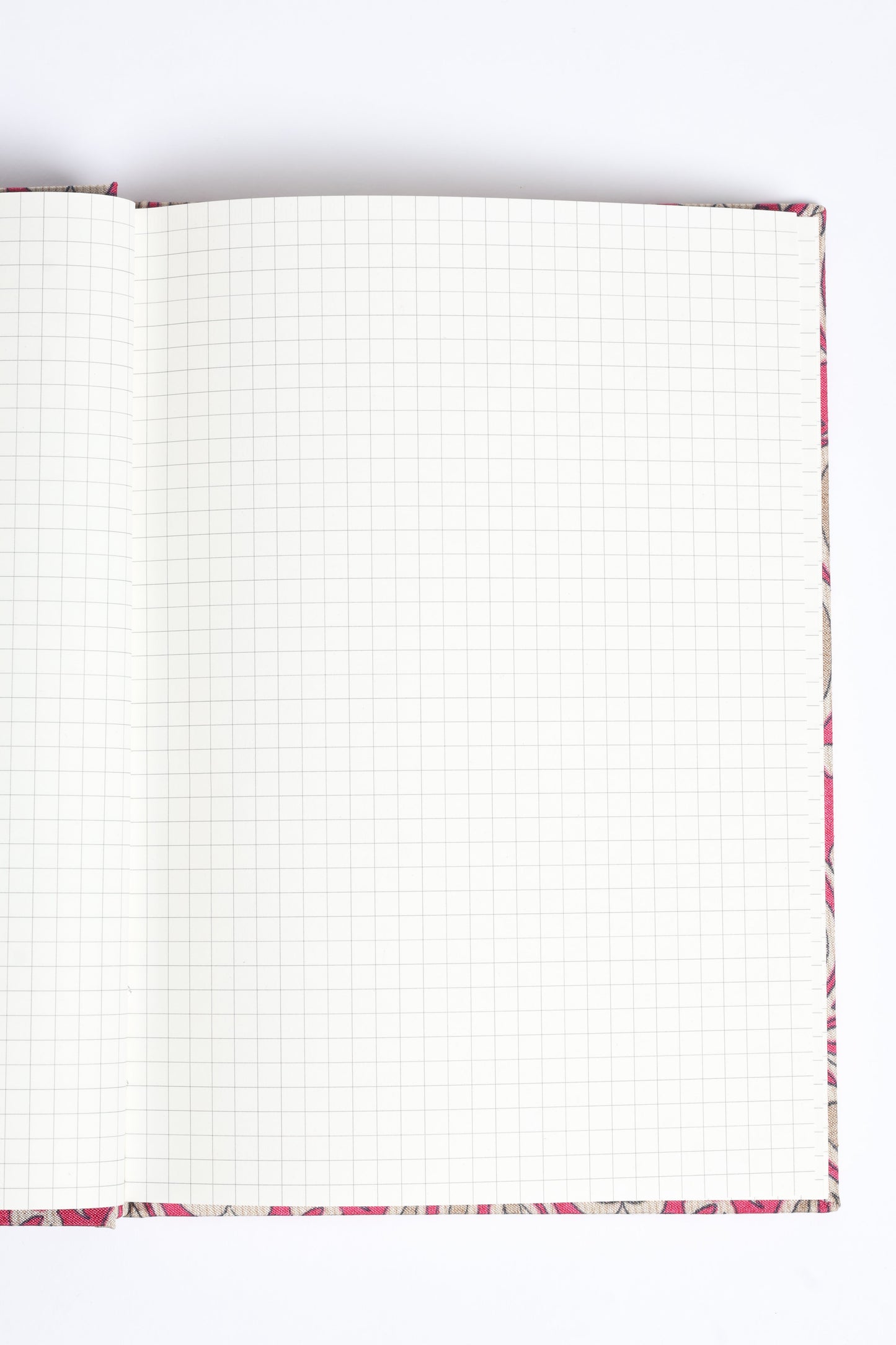 A5 Hard Cover Notebook - Pink Paisley