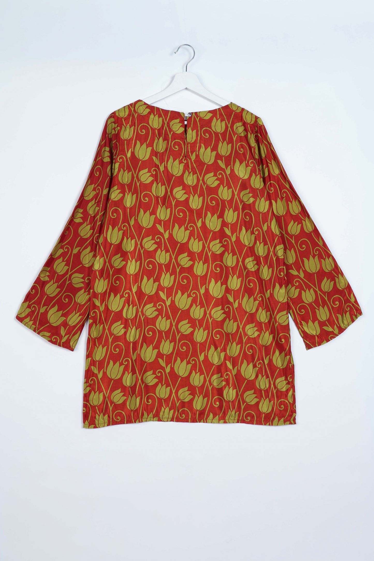 Swing Dress - Orange Floral