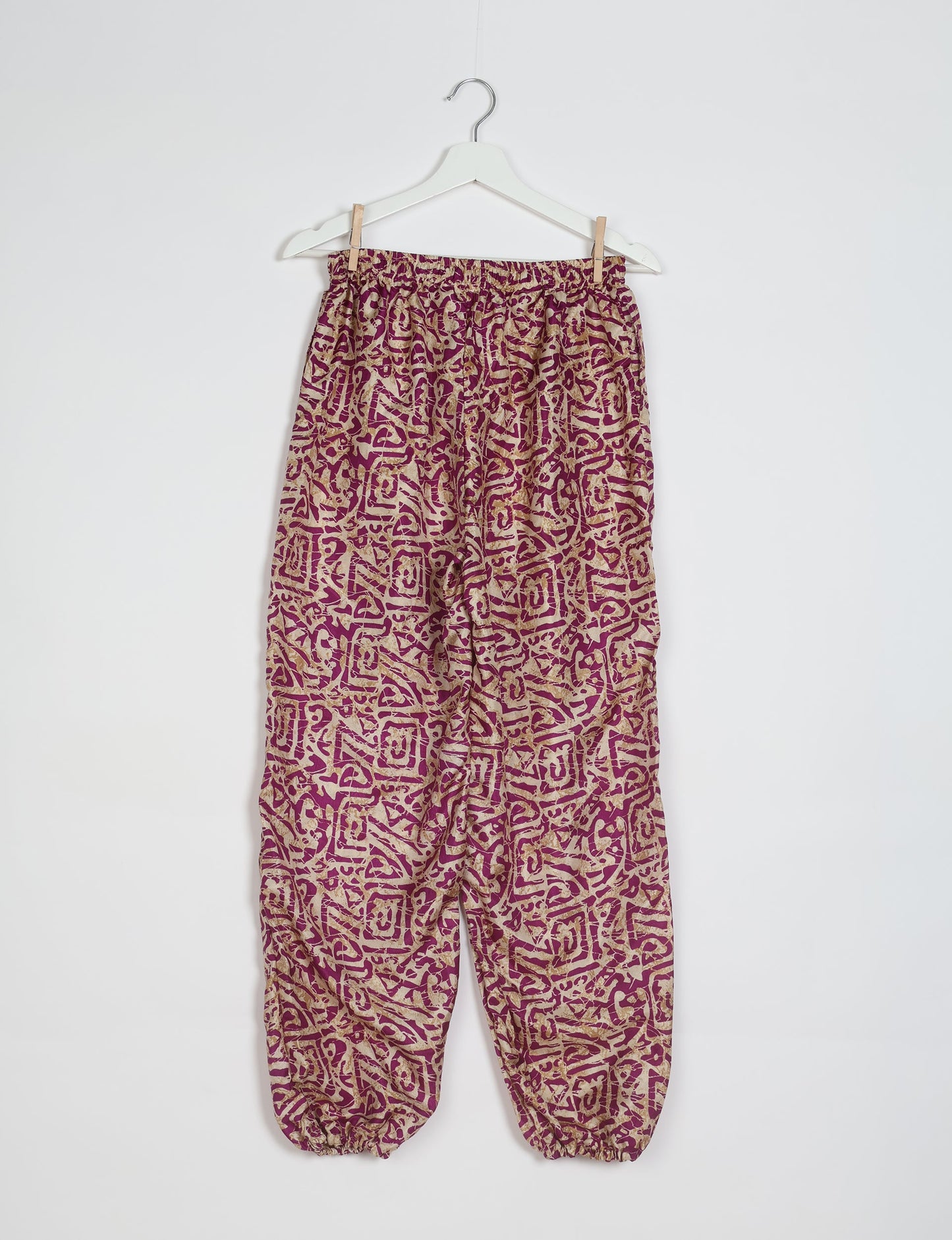 Comfortable and sustainable JOGGER PANTS, pull-on style crafted from eco-materials. Elastic drawstring waist, cotton twill tape, elasticated hems, and slant pockets for style and functionality. Make a positive impact on people and the planet with your fashion choices.