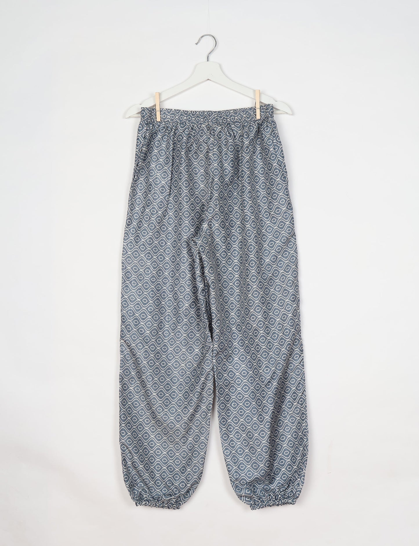 Comfortable and sustainable JOGGER PANTS, pull-on style crafted from eco-materials. Elastic drawstring waist, cotton twill tape, elasticated hems, and slant pockets for style and functionality. Make a positive impact on people and the planet with your fashion choices.