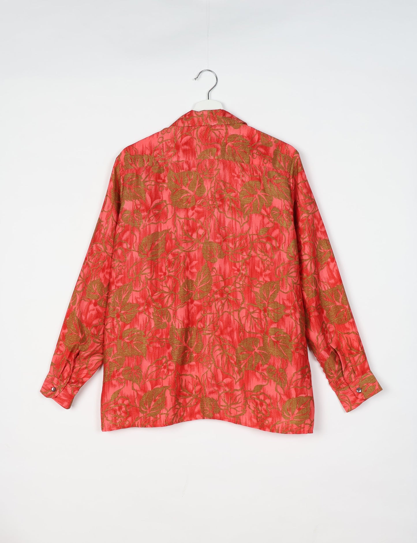 Resort Shirt - Orange Leaves