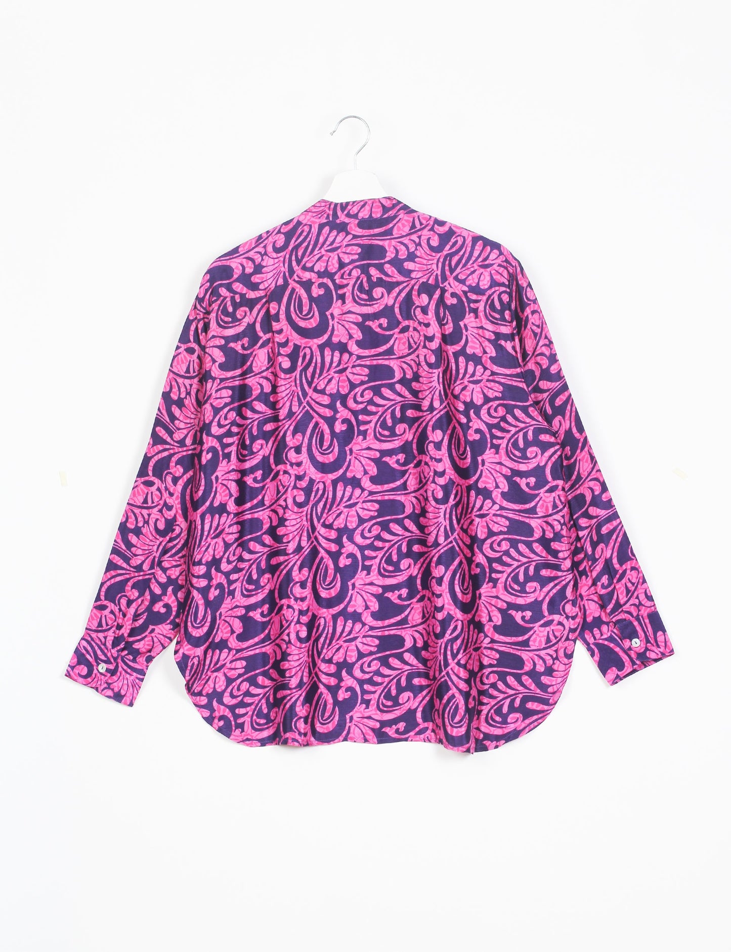 Longline Shirt - Pink Tropical