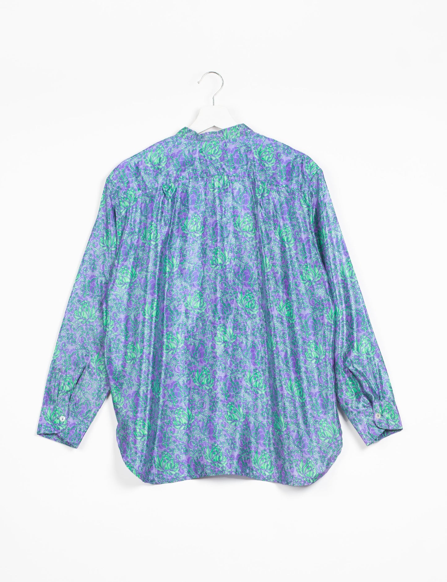 Longline Shirt - Blue Tropical
