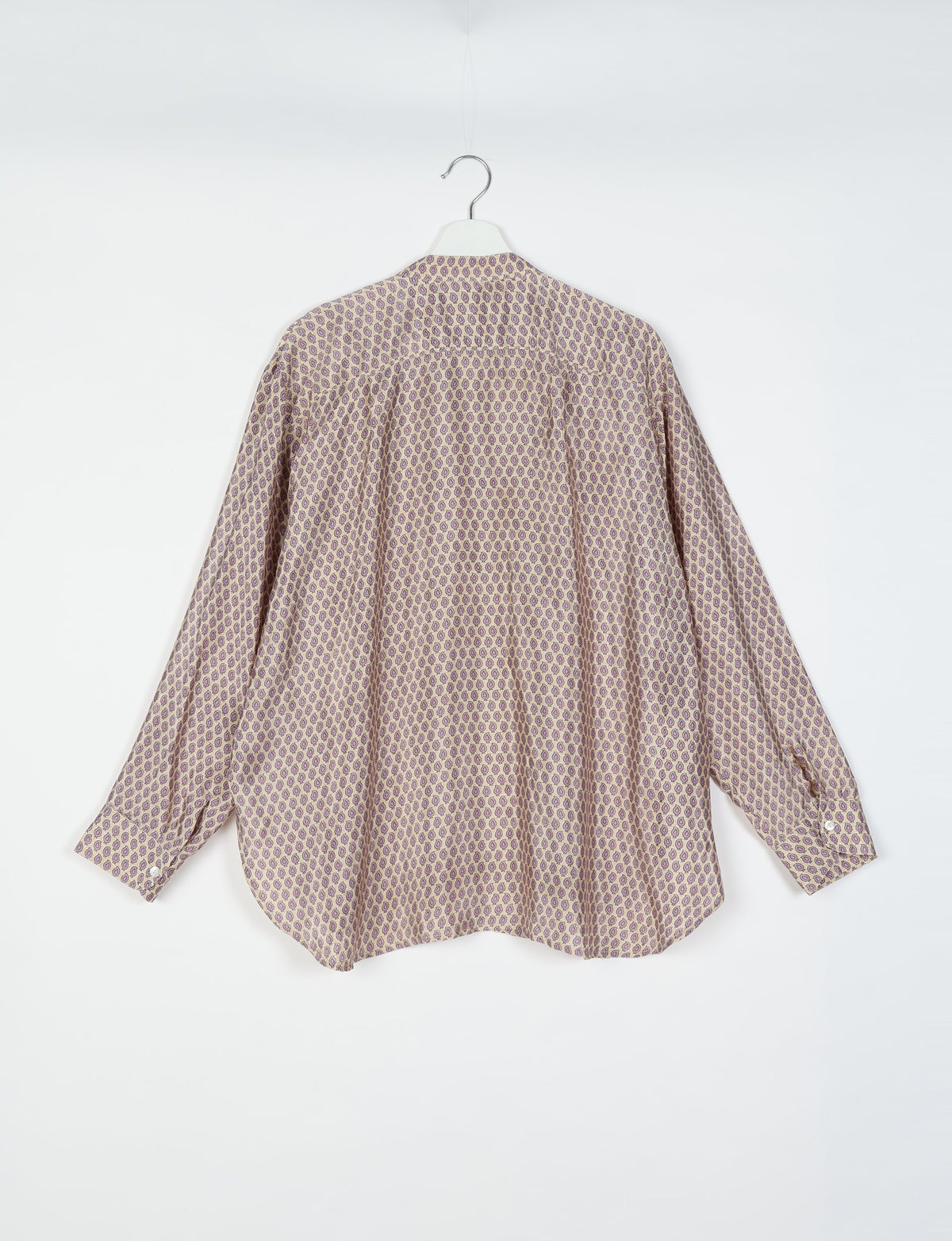 Camisa larga - Diseño micro beige