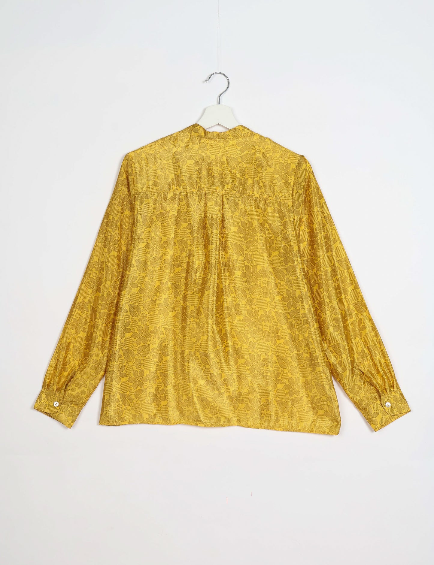 Day Blouse - Yellow Tropical