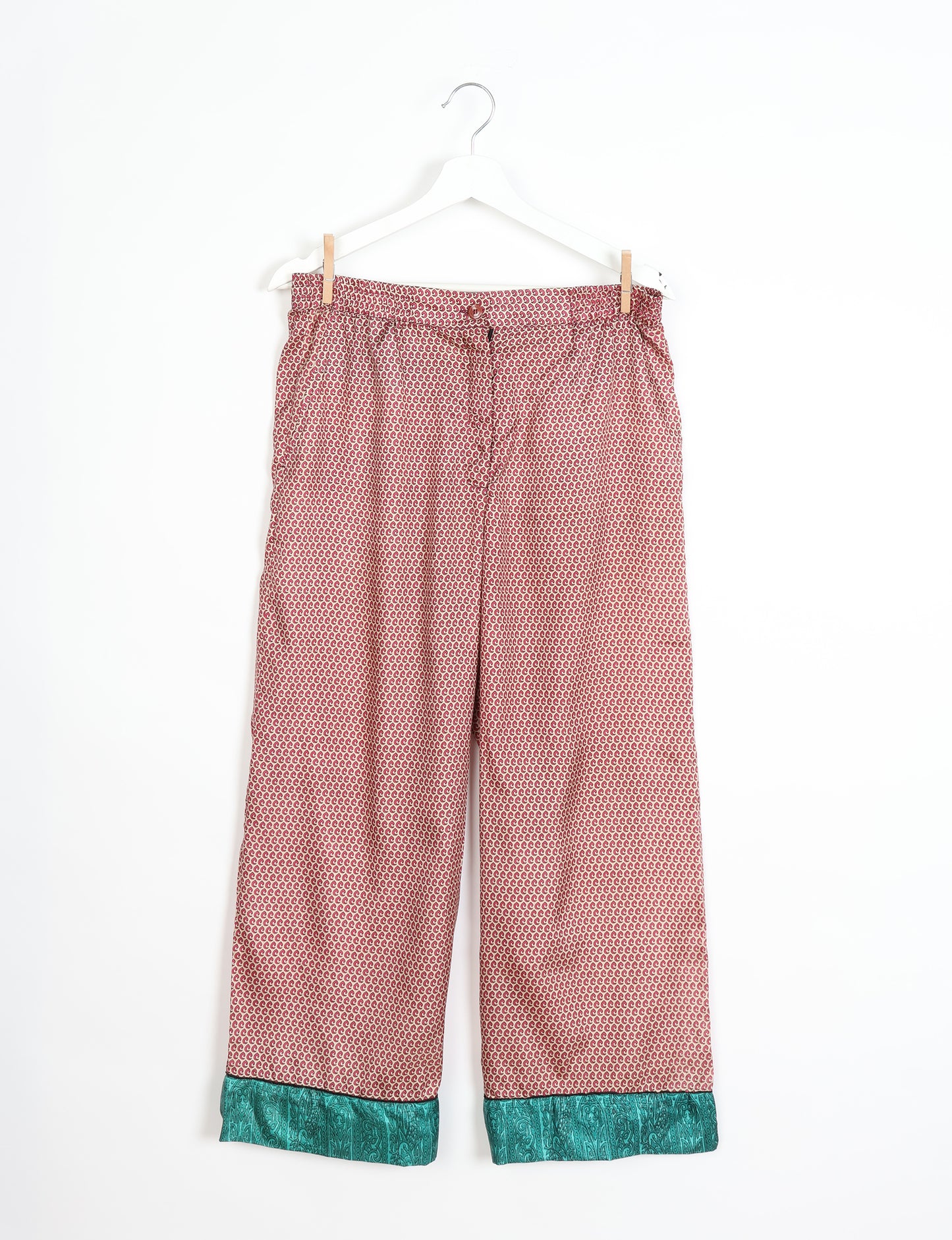 Pj Set Long With Long Sleeves - Beige Micro Design