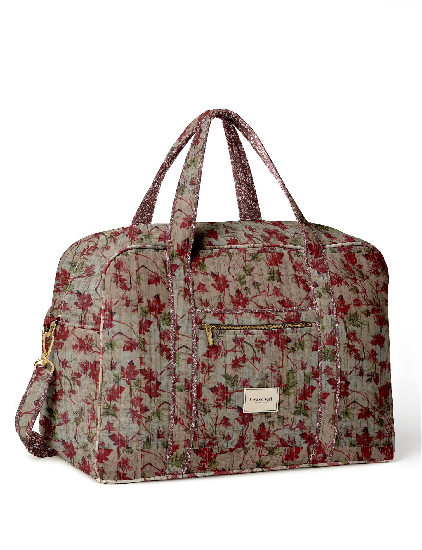 Twin travel bag set (Duffle and Barrel) - Assorted Tropical