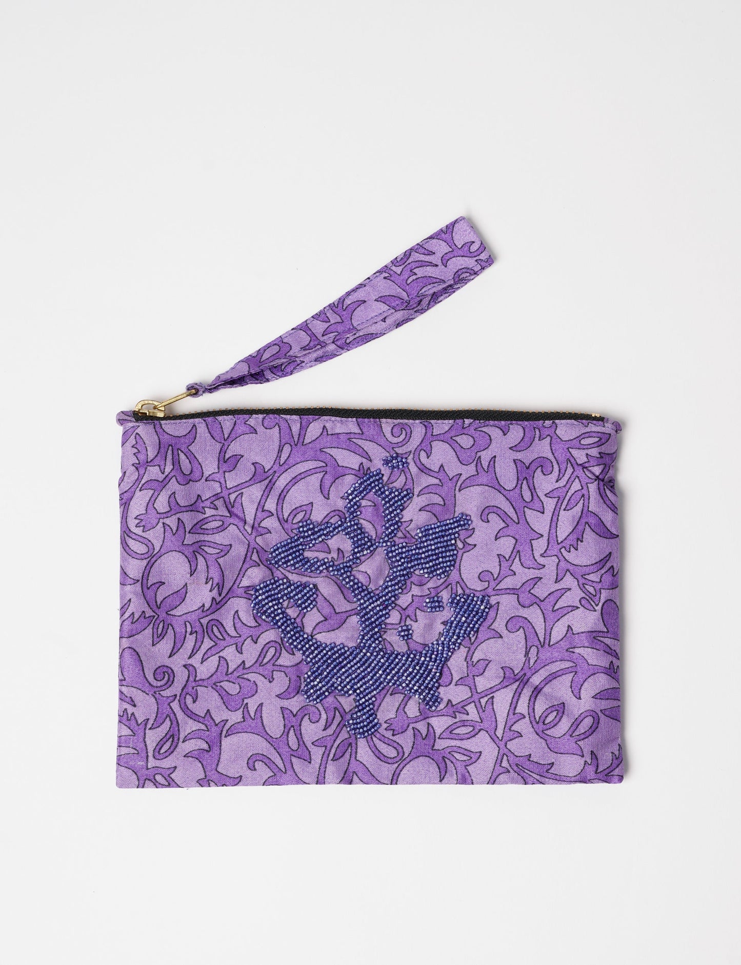 EMBROIDERED POUCH