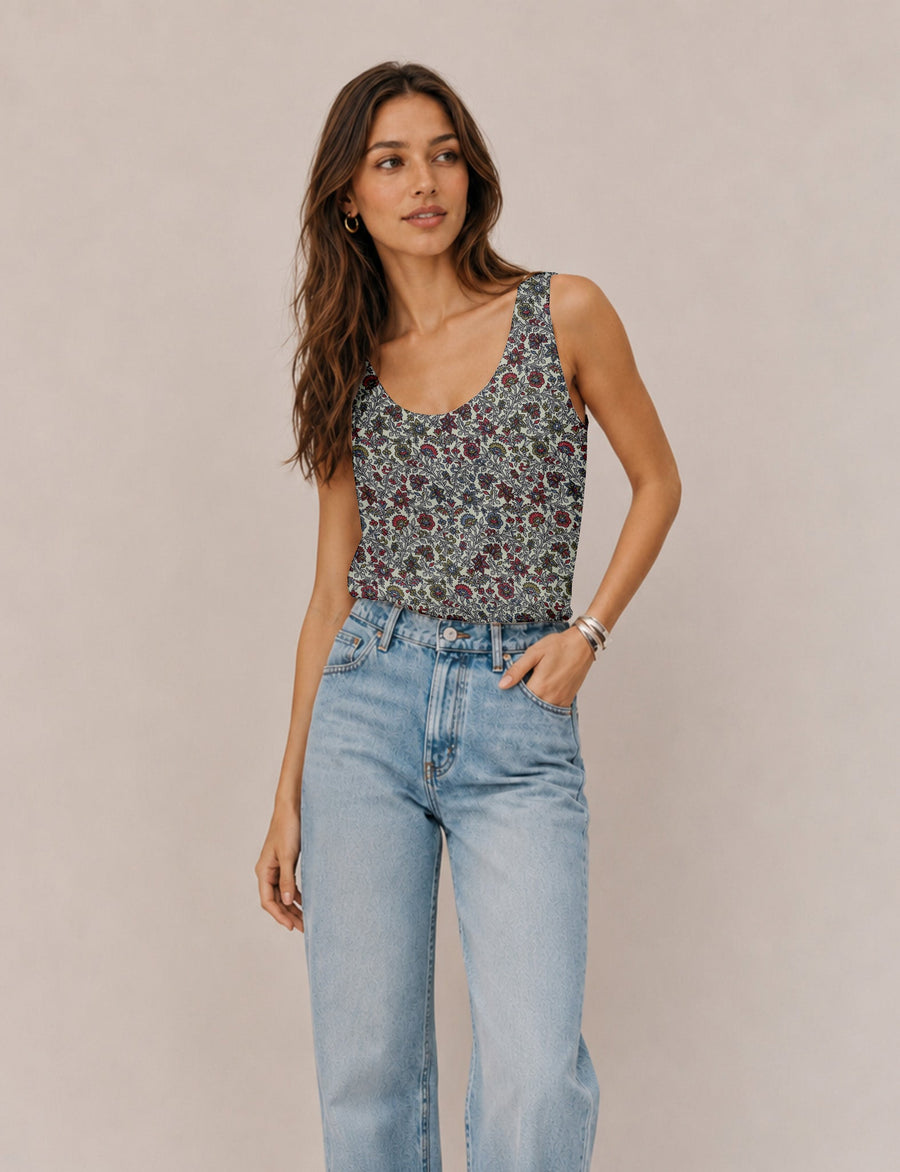 Sleeveless blouse