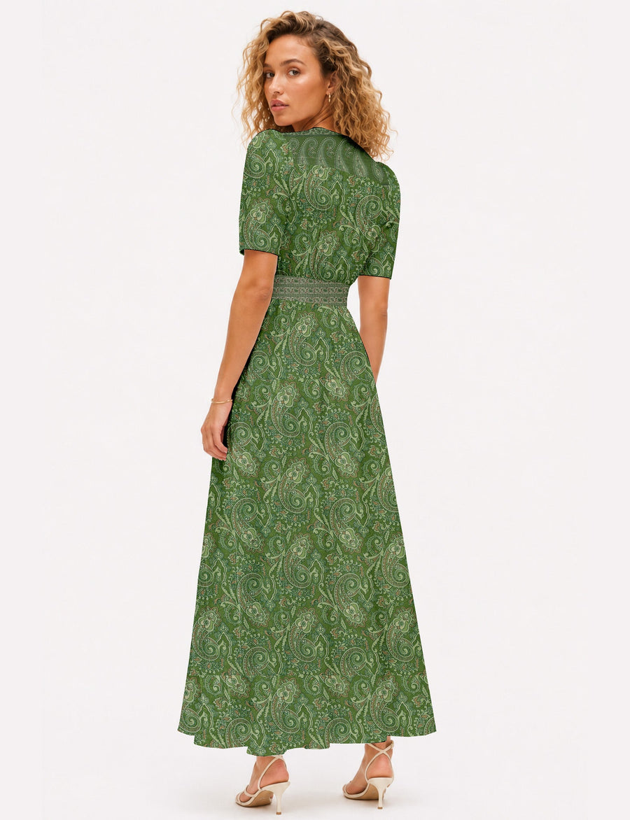 Romantisches Maxikleid