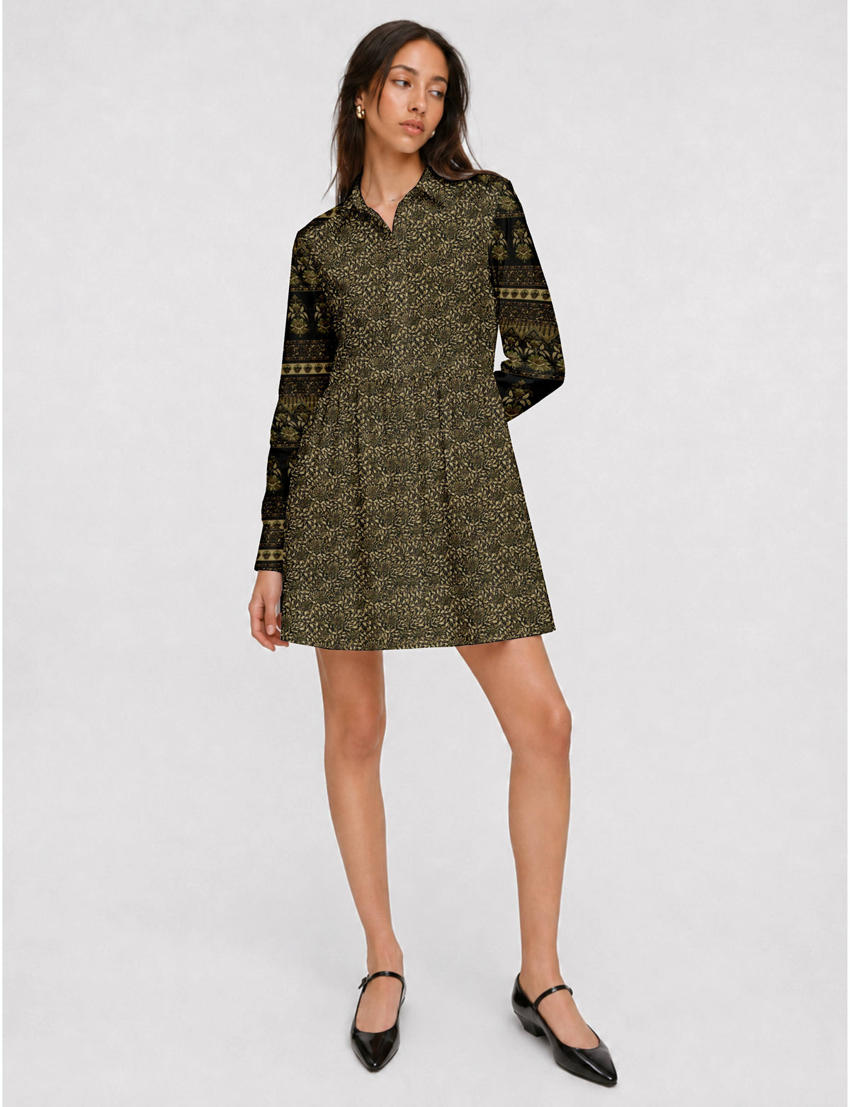 Short shirt dress