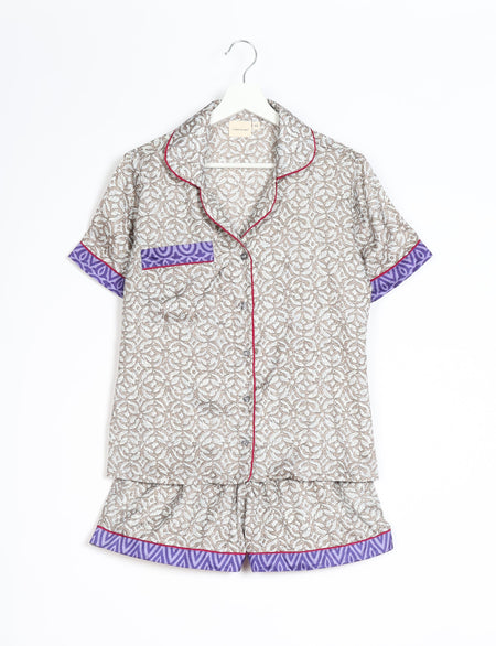 PJ set short with short sleeves