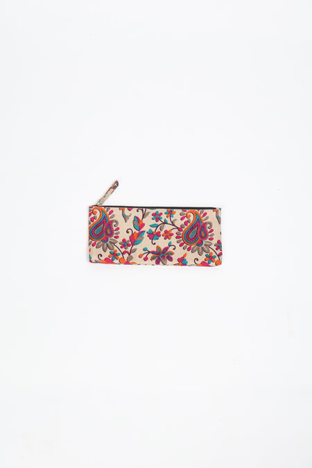 Pencil pouch with waterproof lining