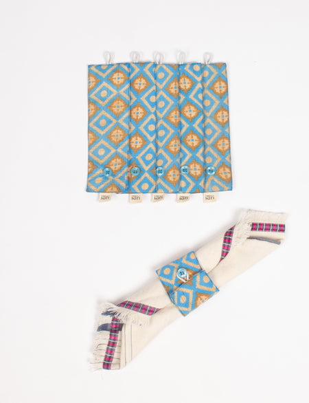 Napkin ring set of 6