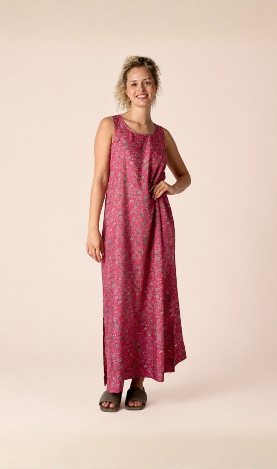 A-Linien-Maxikleid