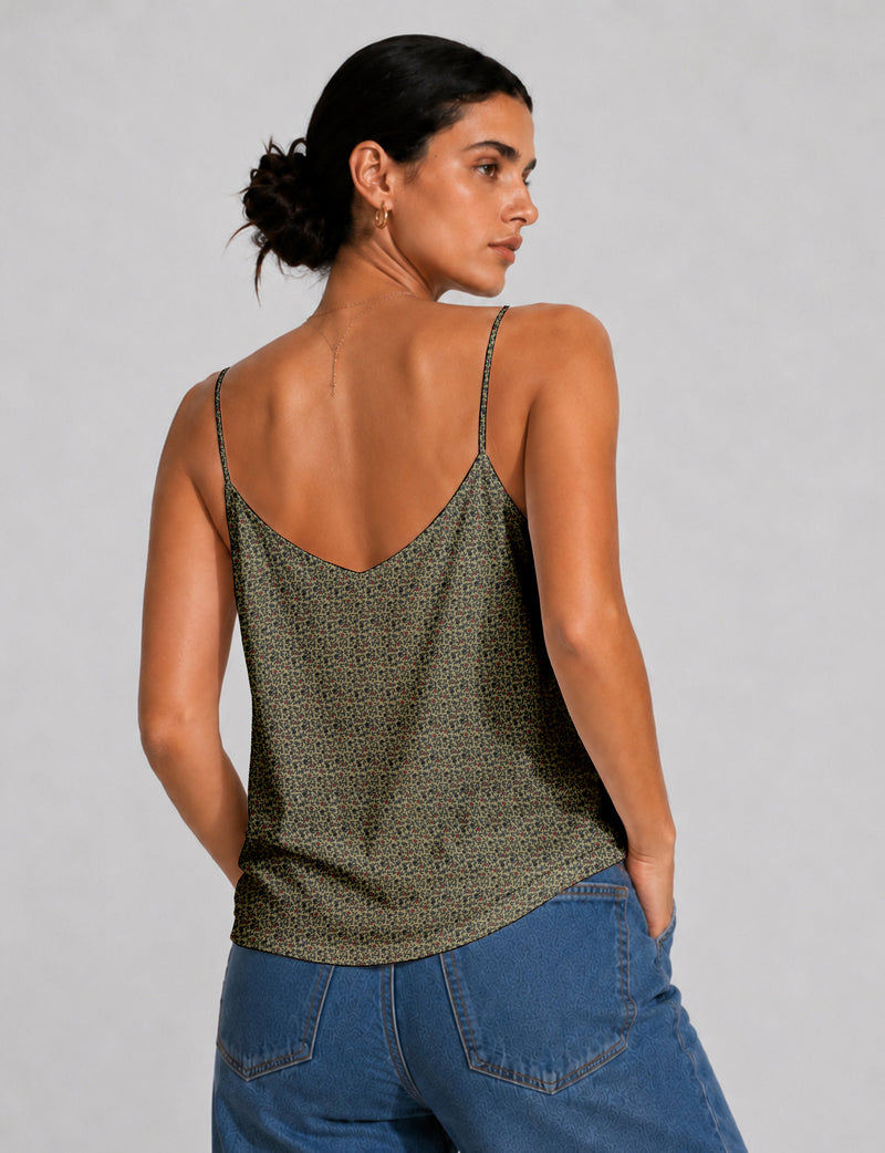 Slip top - Beige Tropical