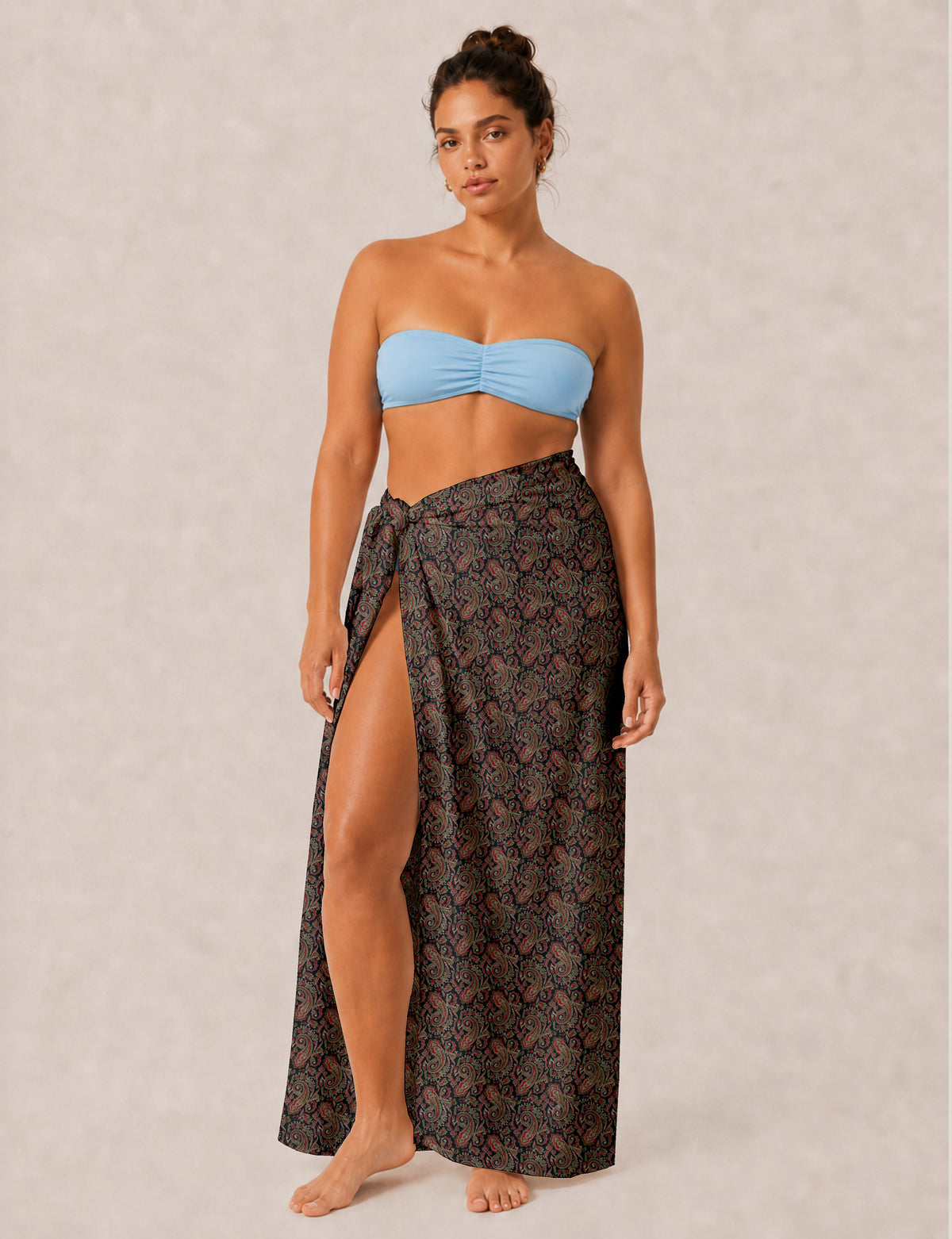 Pareo - Black Paisley