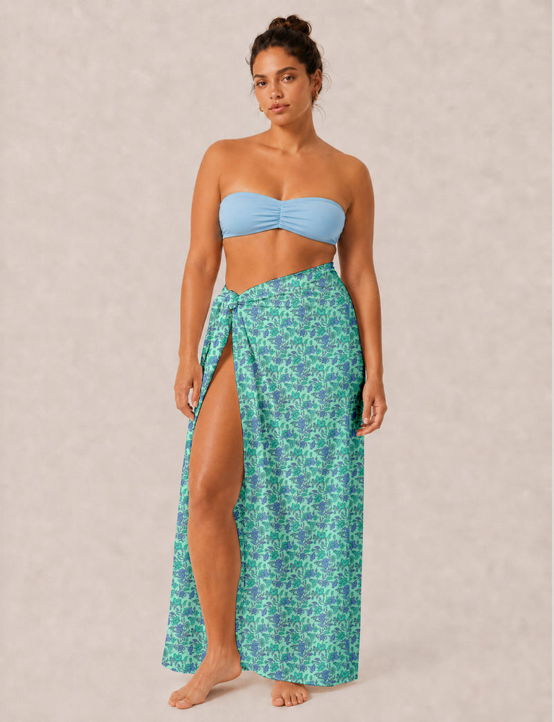 Pareo - Blue Floral