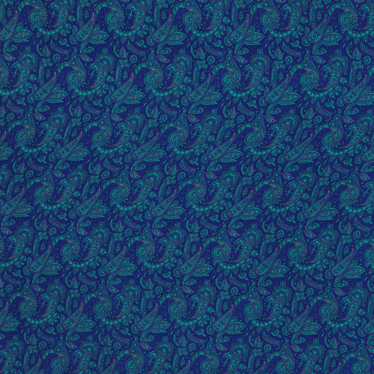 Blue Paisley