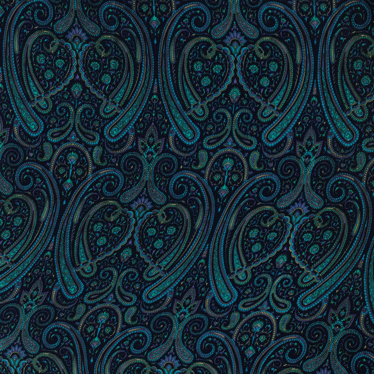 Blue Paisley