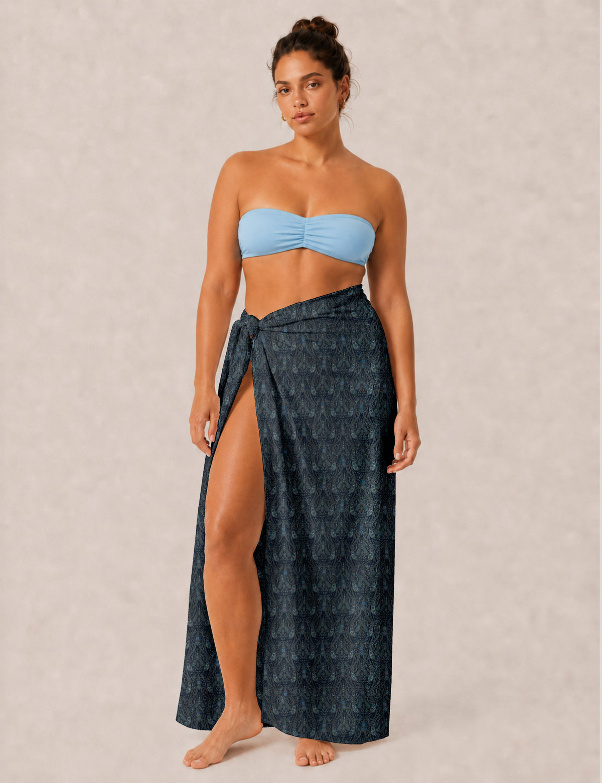 Pareo - Blue Paisley