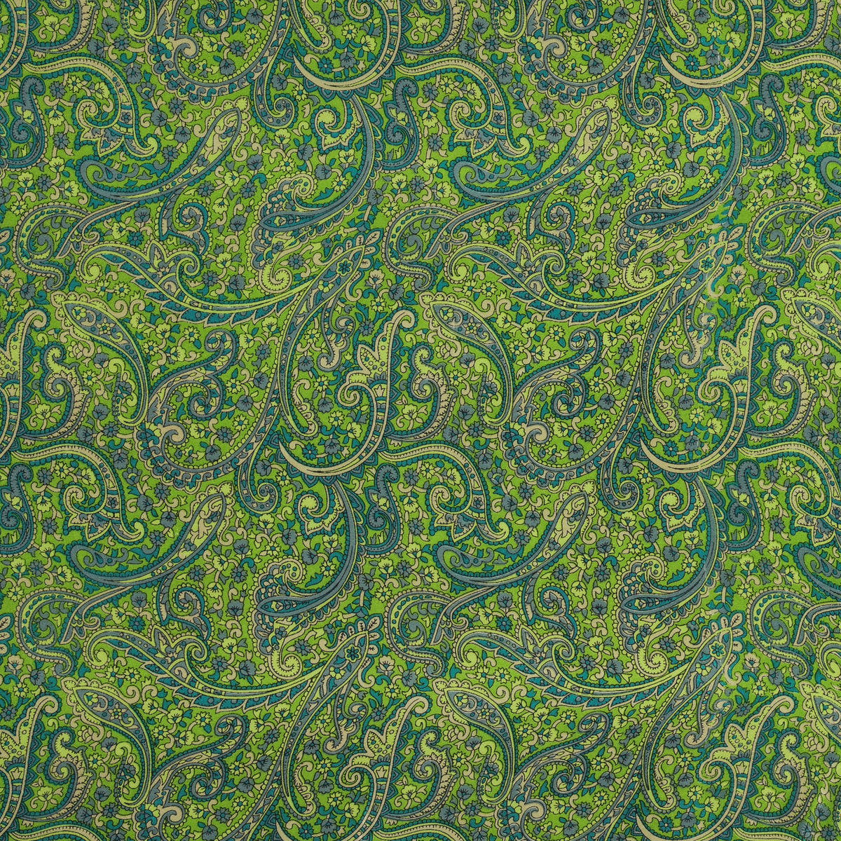 Green Paisley