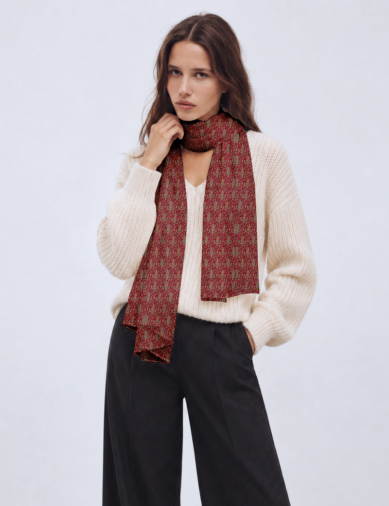 Wrap yourself in style with our printed rectangular stole, designed for neck, shoulders, or waist. Ethically crafted and embracing sustainability, this versatile accessory is a perfect addition to your wardrobe. Experience the beauty of eco-friendly fashion with our conscious clothing collection.