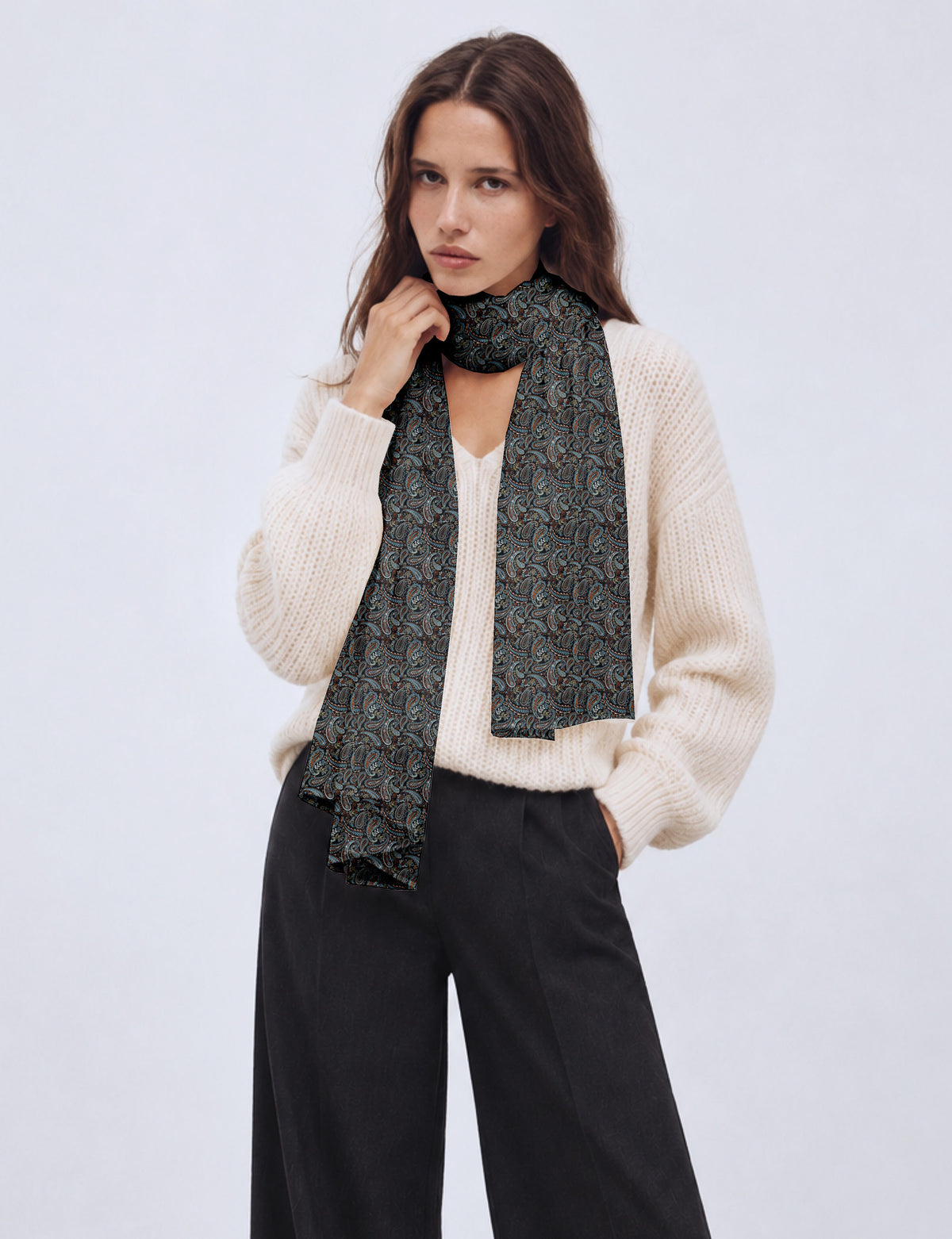 Wrap yourself in style with our printed rectangular stole, designed for neck, shoulders, or waist. Ethically crafted and embracing sustainability, this versatile accessory is a perfect addition to your wardrobe. Experience the beauty of eco-friendly fashion with our conscious clothing collection.