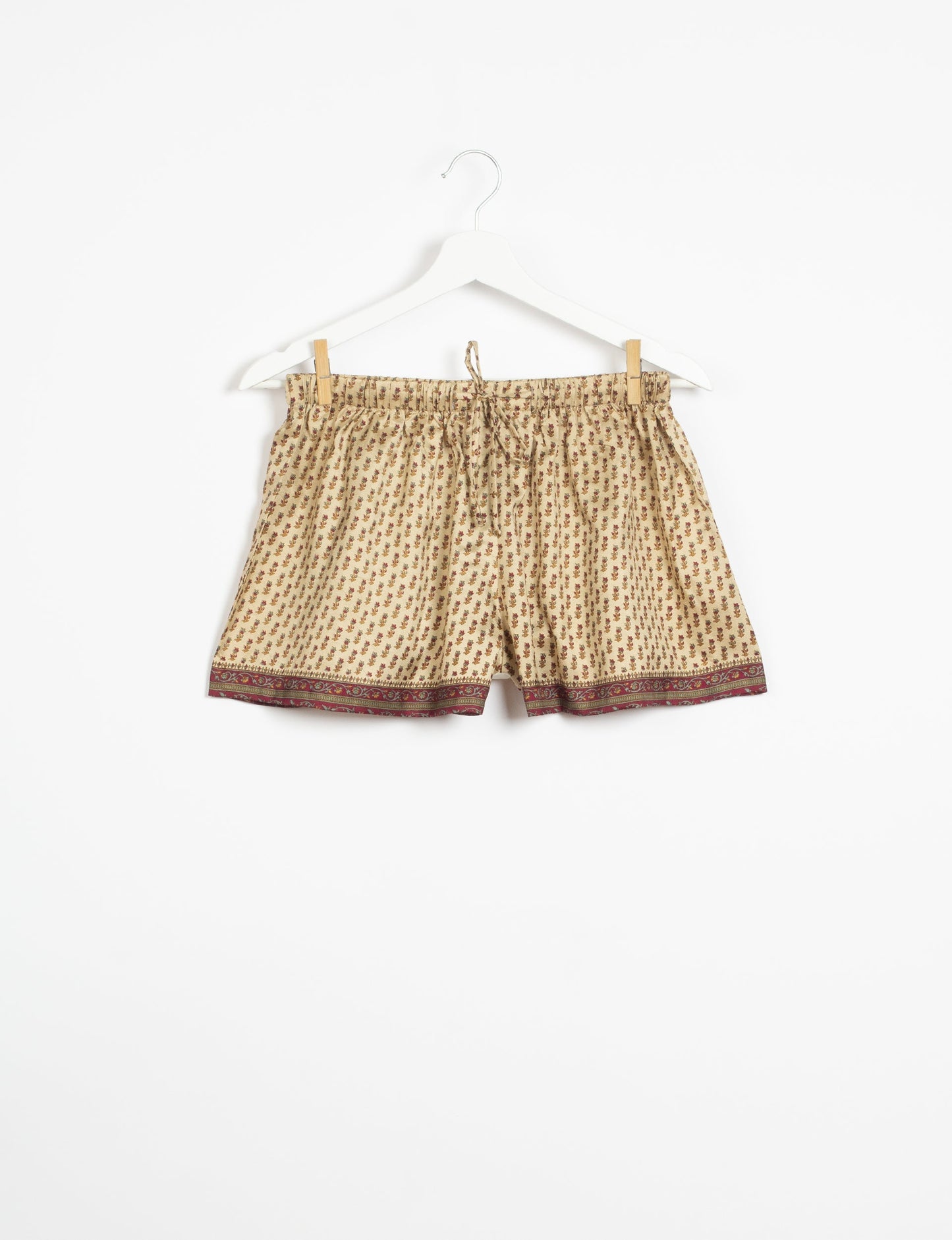 Elevate your wardrobe with our eco-friendly shorts. The all-around elastic waist and drawstring tie provide comfort and style. Crafted with ethical and sustainable practices, these shorts redefine green fashion, making them a perfect addition to your conscious clothing collection.