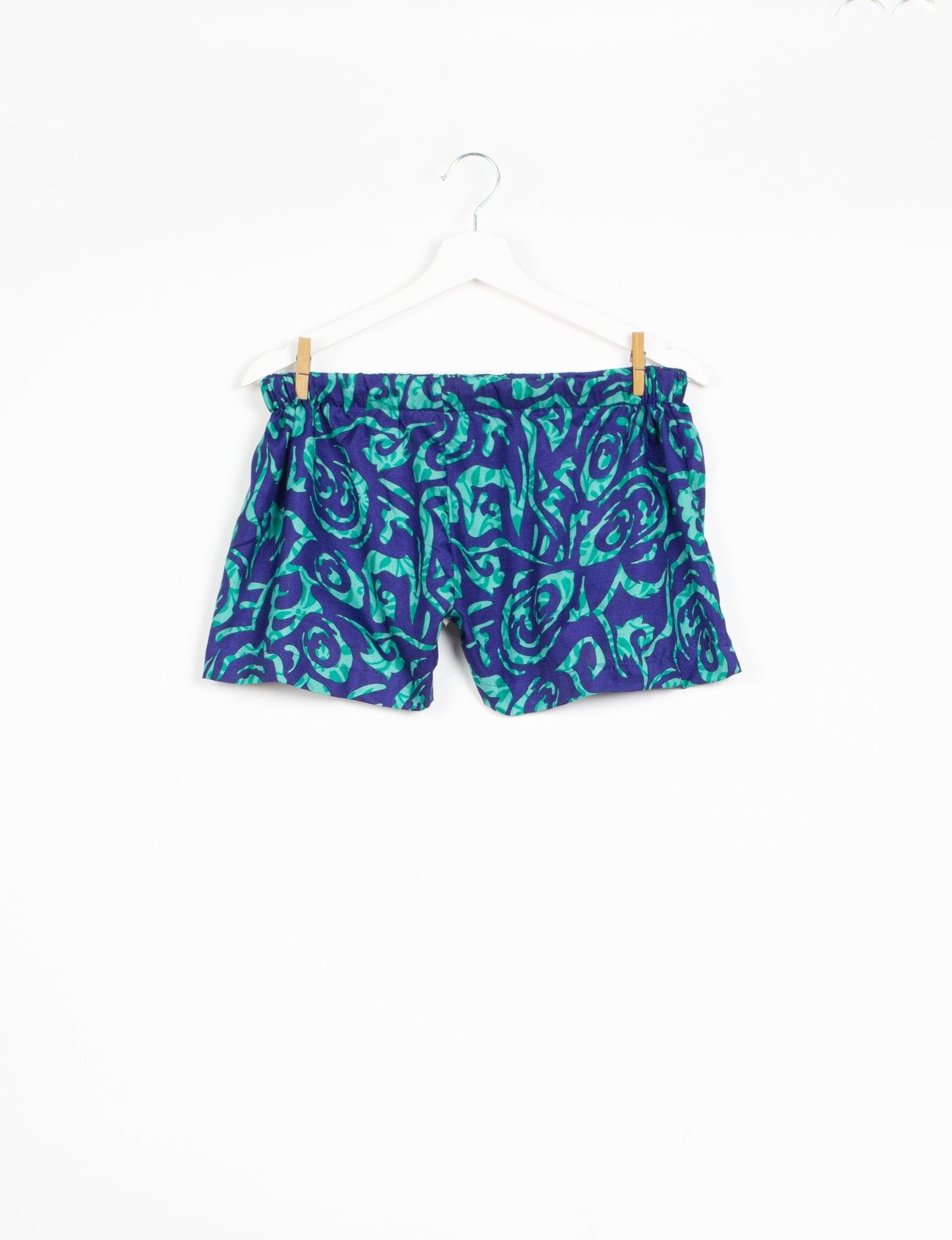 Elevate your wardrobe with our eco-friendly shorts. The all-around elastic waist and drawstring tie provide comfort and style. Crafted with ethical and sustainable practices, these shorts redefine green fashion, making them a perfect addition to your conscious clothing collection.