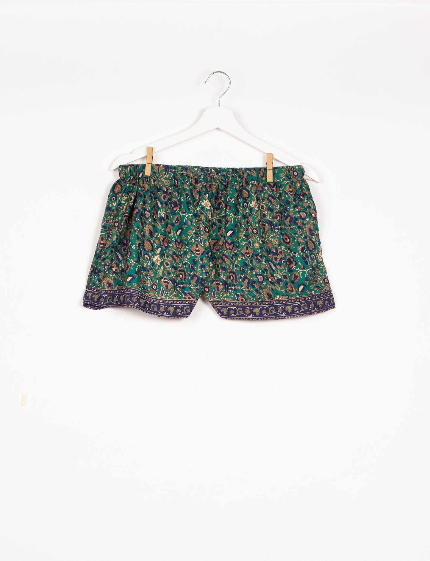 Elevate your wardrobe with our eco-friendly shorts. The all-around elastic waist and drawstring tie provide comfort and style. Crafted with ethical and sustainable practices, these shorts redefine green fashion, making them a perfect addition to your conscious clothing collection.