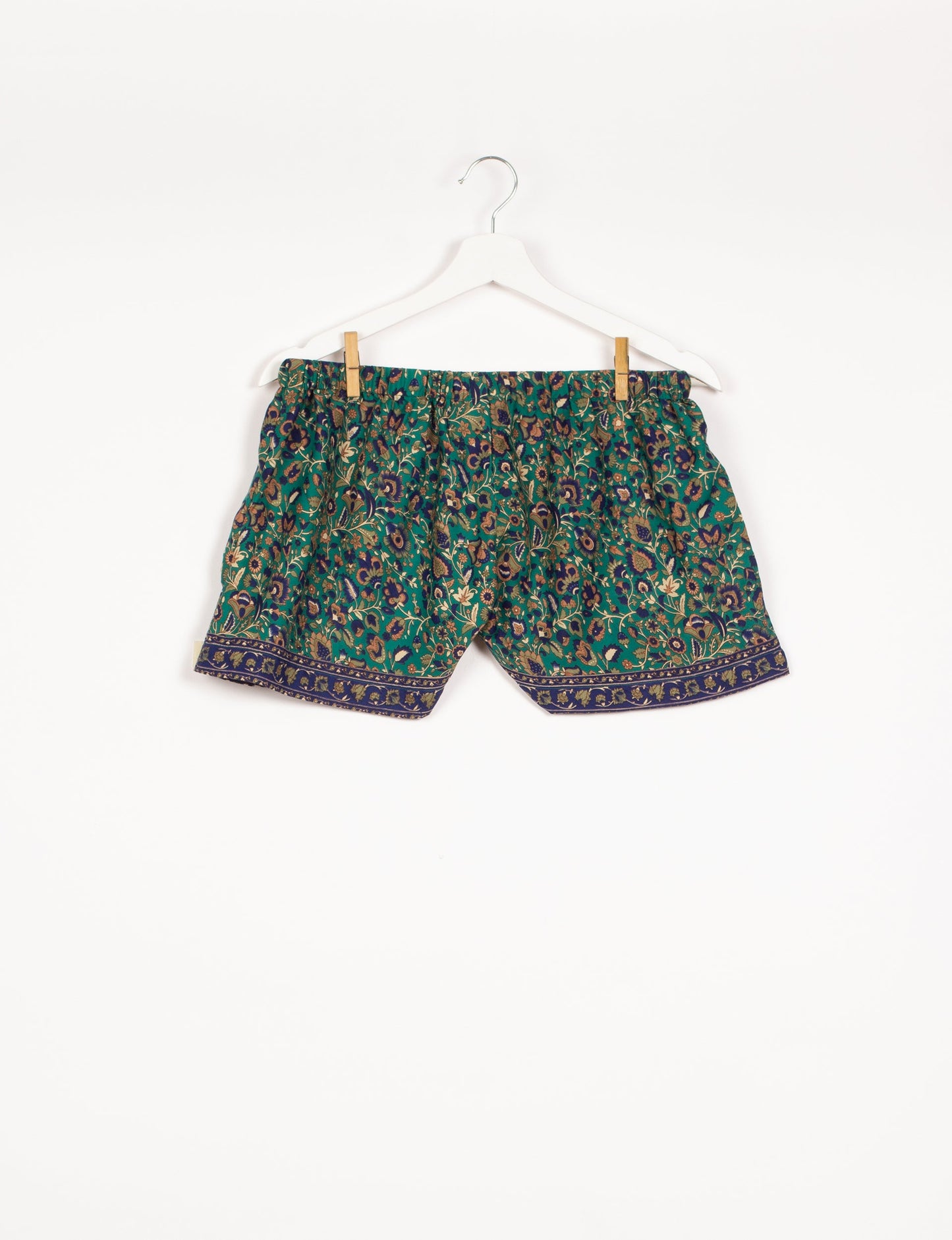 Elevate your wardrobe with our eco-friendly shorts. The all-around elastic waist and drawstring tie provide comfort and style. Crafted with ethical and sustainable practices, these shorts redefine green fashion, making them a perfect addition to your conscious clothing collection.