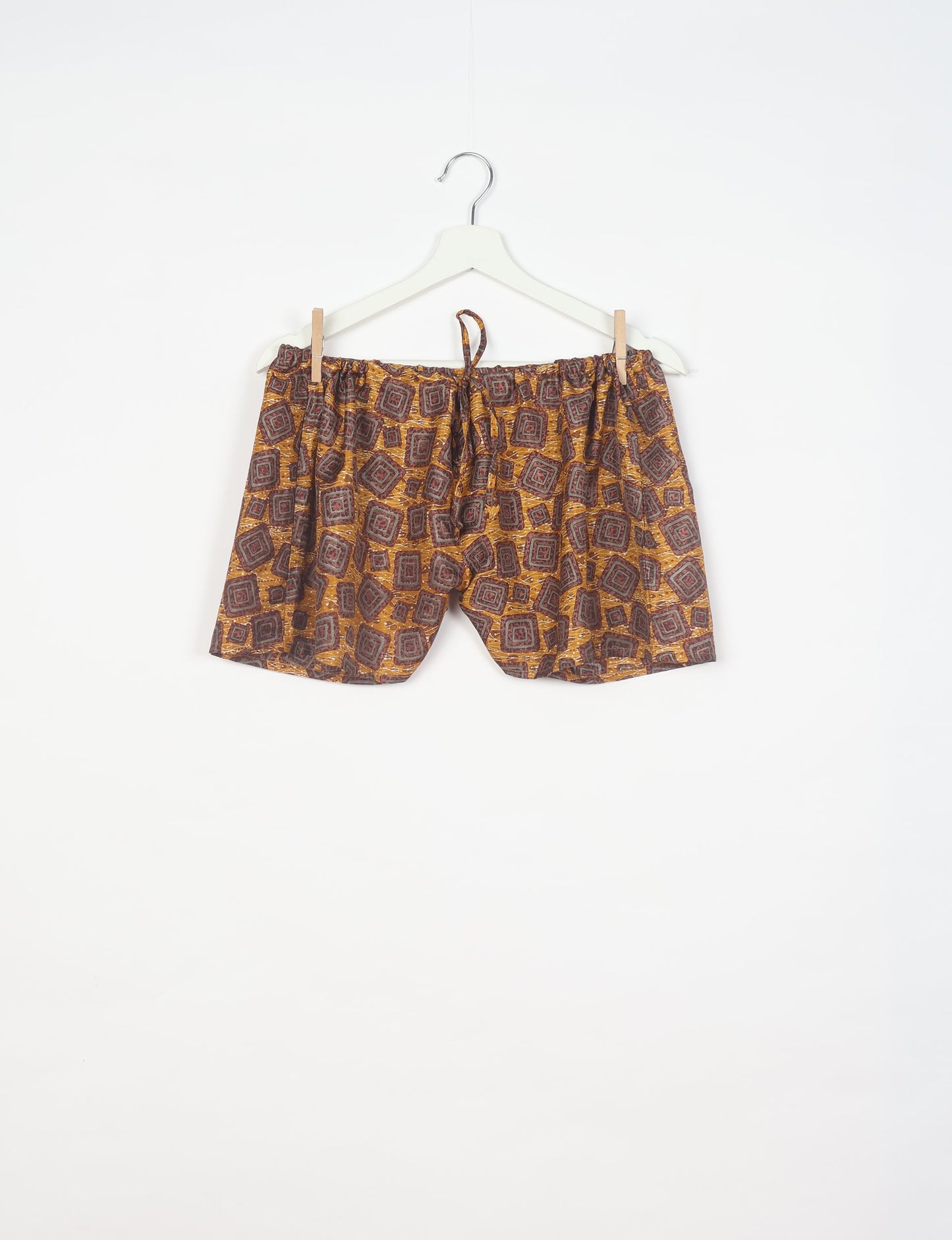 Elevate your wardrobe with our eco-friendly shorts. The all-around elastic waist and drawstring tie provide comfort and style. Crafted with ethical and sustainable practices, these shorts redefine green fashion, making them a perfect addition to your conscious clothing collection.