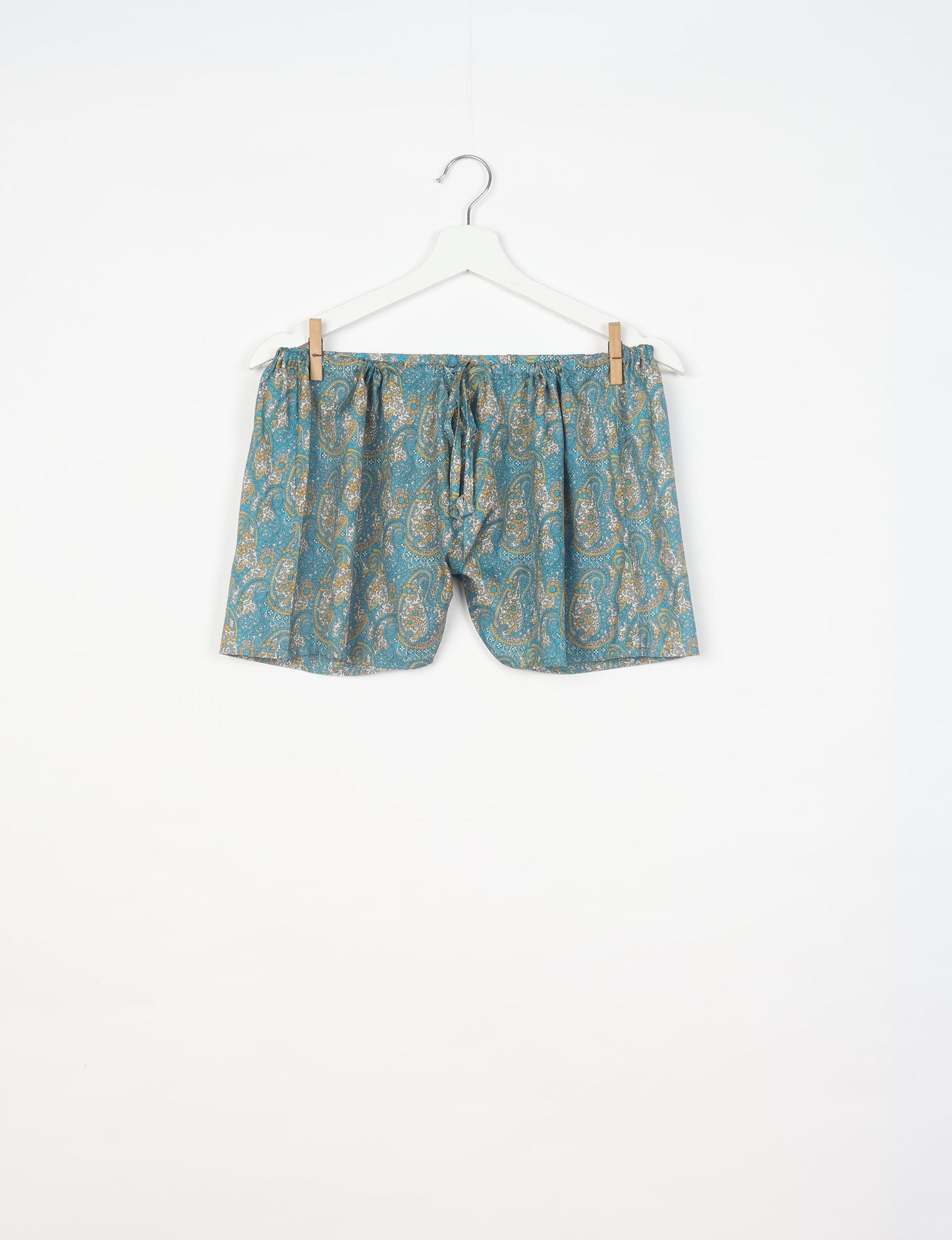 Elevate your wardrobe with our eco-friendly shorts. The all-around elastic waist and drawstring tie provide comfort and style. Crafted with ethical and sustainable practices, these shorts redefine green fashion, making them a perfect addition to your conscious clothing collection.