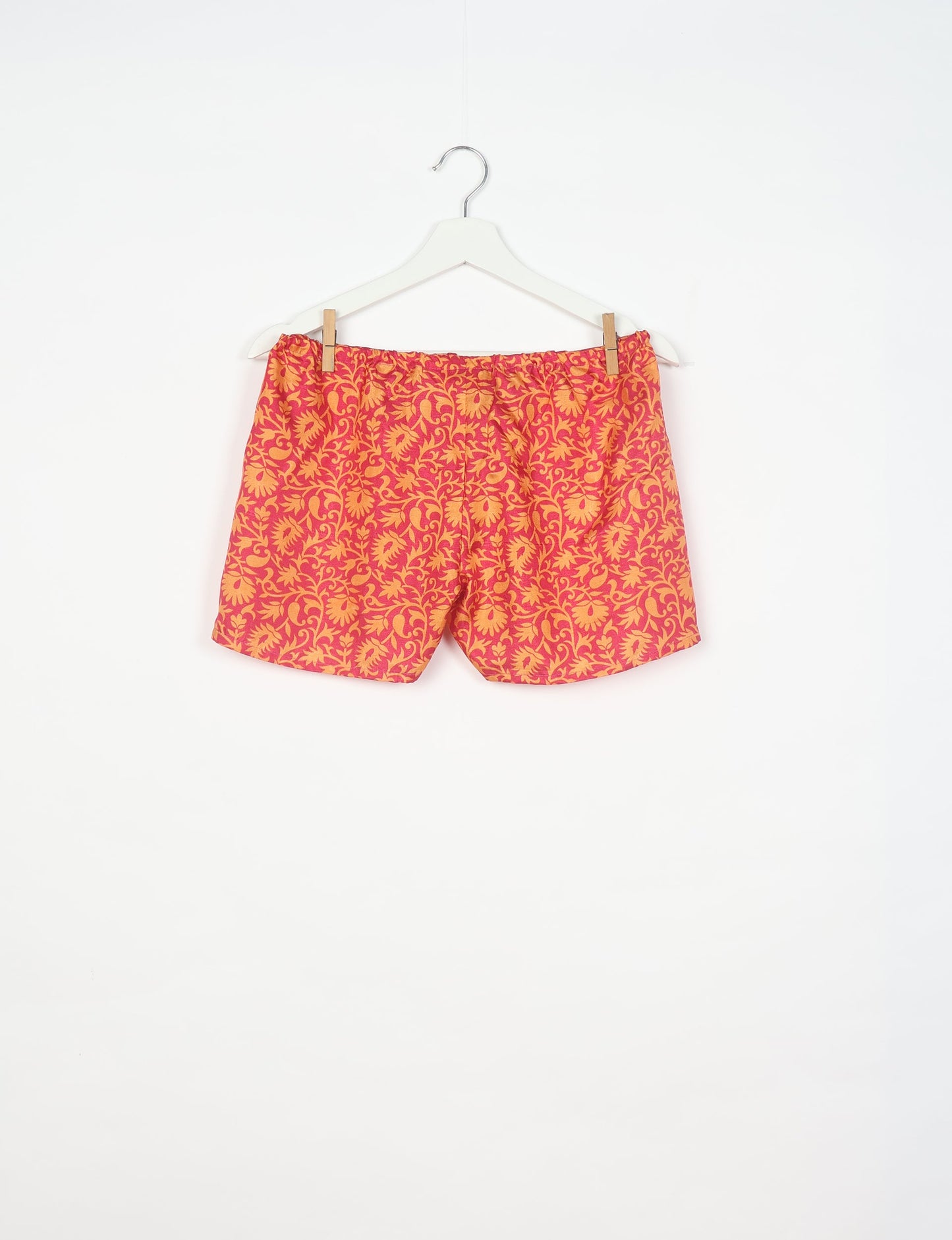 Elevate your wardrobe with our eco-friendly shorts. The all-around elastic waist and drawstring tie provide comfort and style. Crafted with ethical and sustainable practices, these shorts redefine green fashion, making them a perfect addition to your conscious clothing collection.