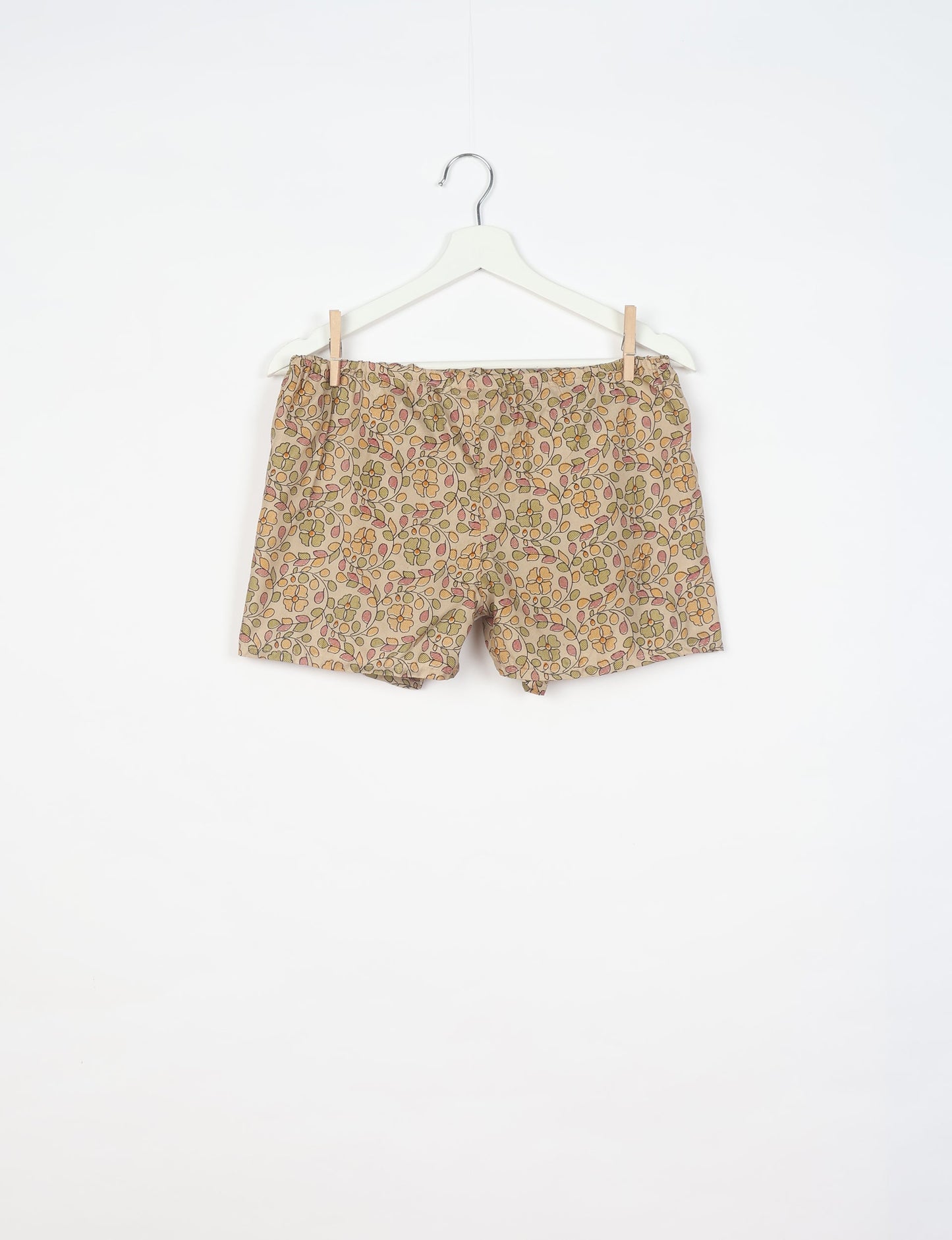 Elevate your wardrobe with our eco-friendly shorts. The all-around elastic waist and drawstring tie provide comfort and style. Crafted with ethical and sustainable practices, these shorts redefine green fashion, making them a perfect addition to your conscious clothing collection.